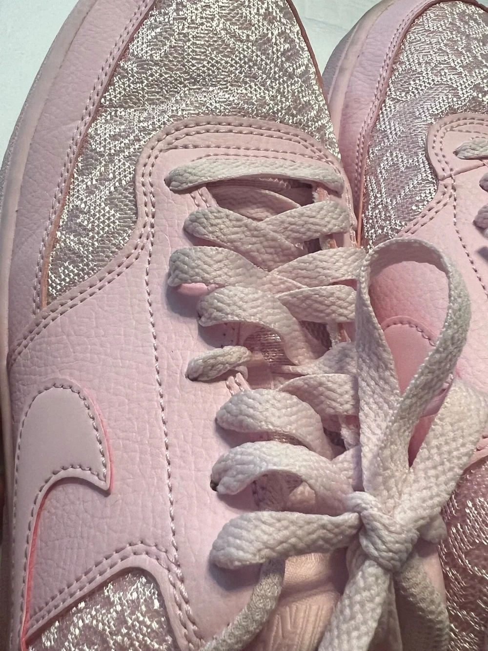 Nike Court Vision Low 'Pink Foam Lace' sneakers | Women’s Size 8.5